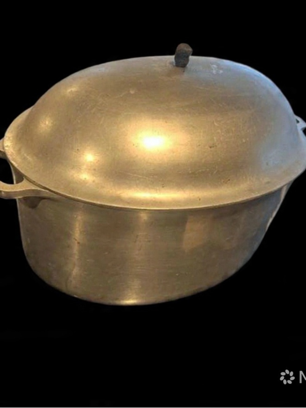 🍓Vintage Magestic Ware Magnalite Dutch Oven +lid  Aluminum Covered Roaster🍓